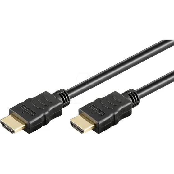 Goobay 60620 HDMI 2.0 Kabel 1m Schwarz