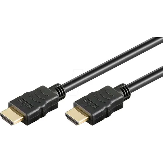 Goobay 60621 High-Speed HDMI-Kabel 4K@60Hz schwarz