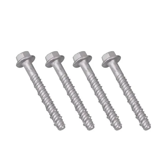 PLUS Bolzen für Fundament, 4 Stück, feuerverzinkt, grau