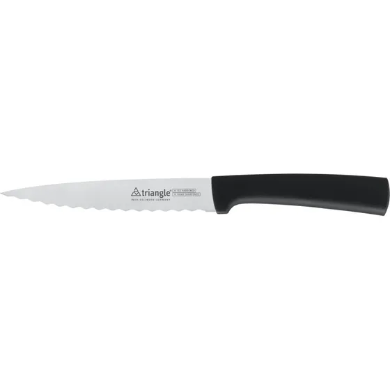 Triangle Universalmesser mit Wellenschliff 16 cm