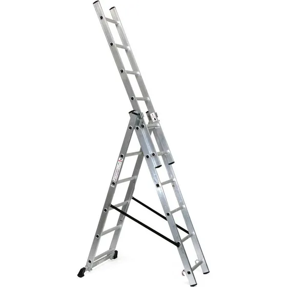 Alu-Schiebeleiter BASIC 3-in-1, 4,86 m Arbeitshhe