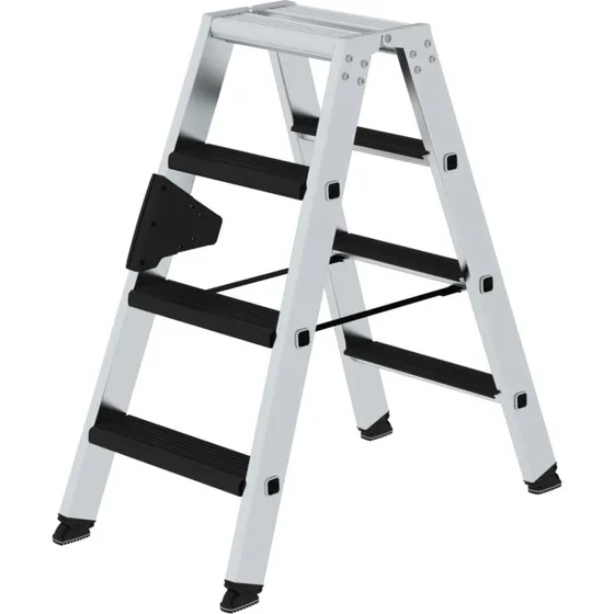 Munk Stufen-Stehleiter 2x4 Stufen clip-step relax