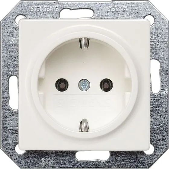 Siemens 5UB1511 SCHUKO-Steckdose i-system titanweiß