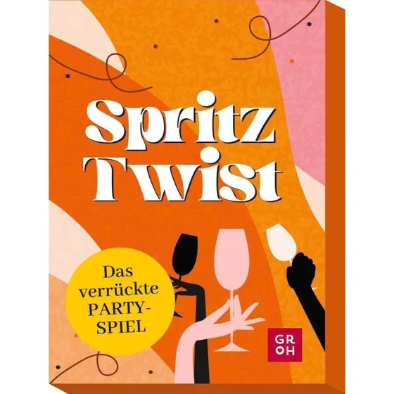 Groh Verlag Spritz Twist: Verrücktes Partyspiel mit 50 Karten