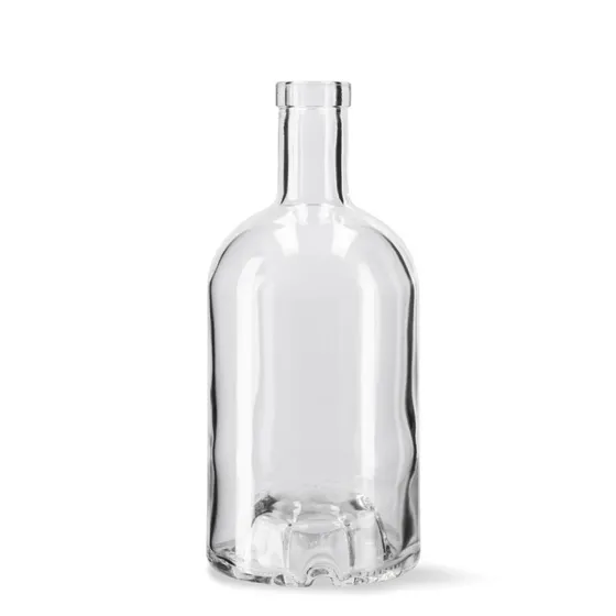 Flaschengroßhandlung Wittmer Glasflasche 'Claus' 500 ml mit Korken
