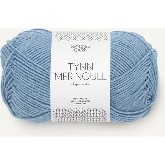 Sandnes Tynn Merinoull 50g Lys Lyng