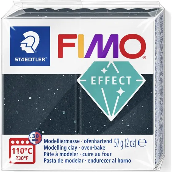FIMO EFFECT Silber-Metallic Modelliermasse 57 g