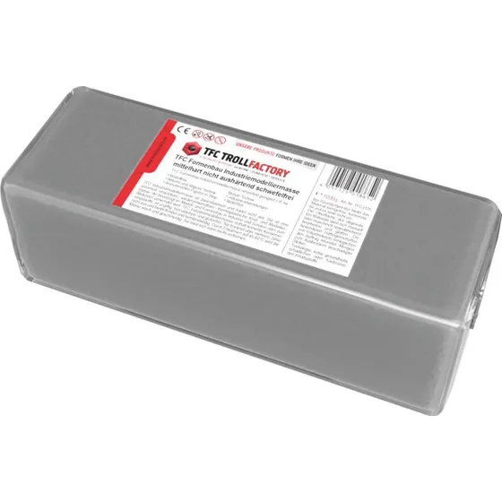 TFC Formenbau-Modelliermasse grau 1000g mittelhart