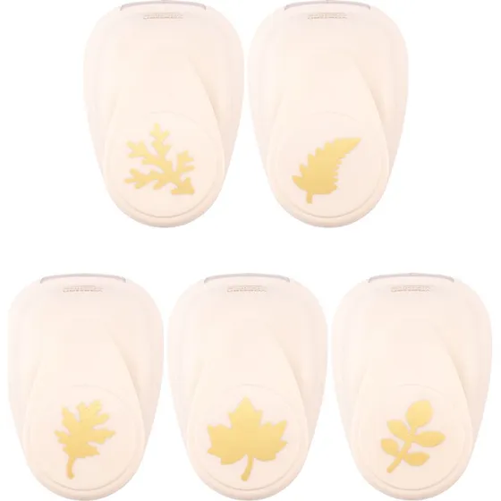 Vaessen Creative Motivstanzer Set Herbst 5 Stück