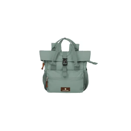 Travelite Basics Short Handle Mini Roll-Up Rucksack Mint