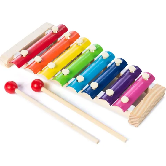 all Kids United Holz-Xylophon für Kinder ab 18 Monaten