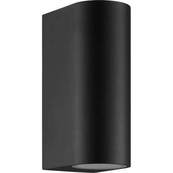 Nordlux Dion Double Wandleuchte 2xGU10 schwarz IP44