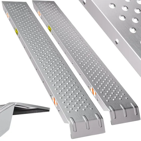 MONZANA Auffahrrampe 2er-Set 400kg galvanisiert