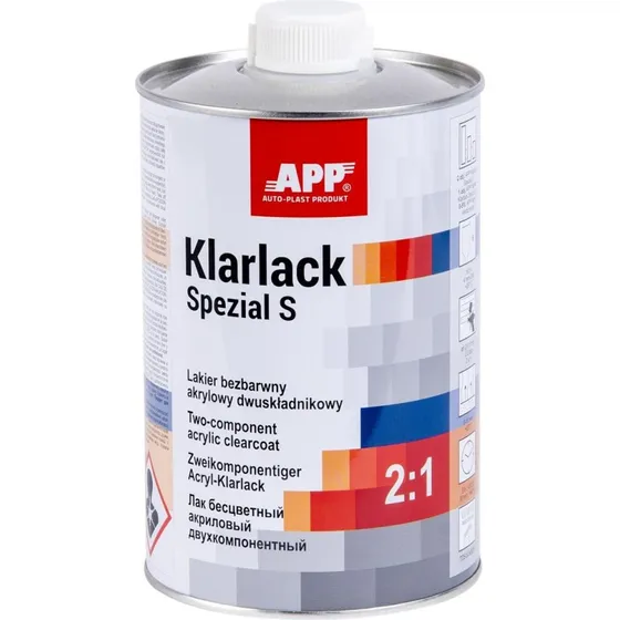 APP 020109 HS Acryl Klarlack Spezial S 2:1 1,0 L
