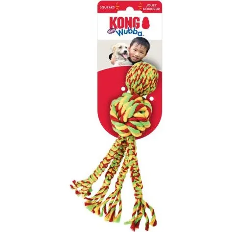 KONG Wubba Weaves Rope Small Sortiert