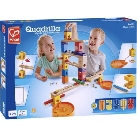Hape Quadrilla Music Motion 97-teilig