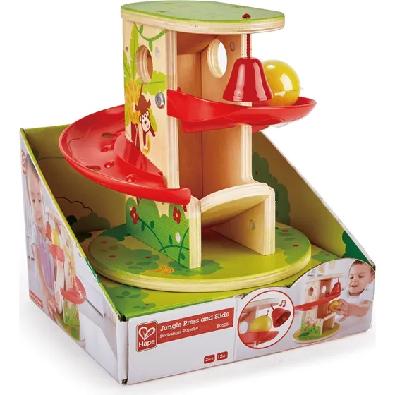 Hape Dschungel-Rutsche Kugelbahn