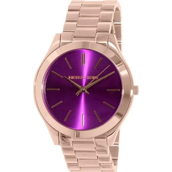 Michael Kors MK3293 Rosgold-Lila Damenuhr 42mm