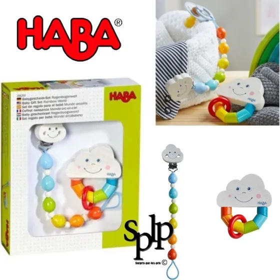 HABA Babygeschenk-Set Regenbogenwelt