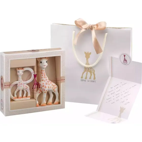 Vulli Sophie la Girafe Geschenkset 2tlg Naturkautschuk