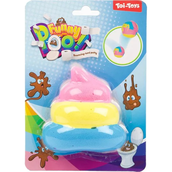 Teddies Schleim-Hopf-Kackhaufen, 12,5x18 cm