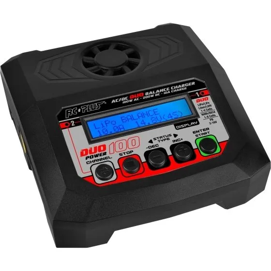 RC Plus Power Duo 100 2x100W Ladegerät AC/DC