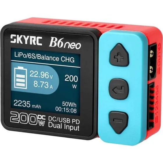 SkyRC B6neo 10A 200W LiPo-Ladegerät 1-6s