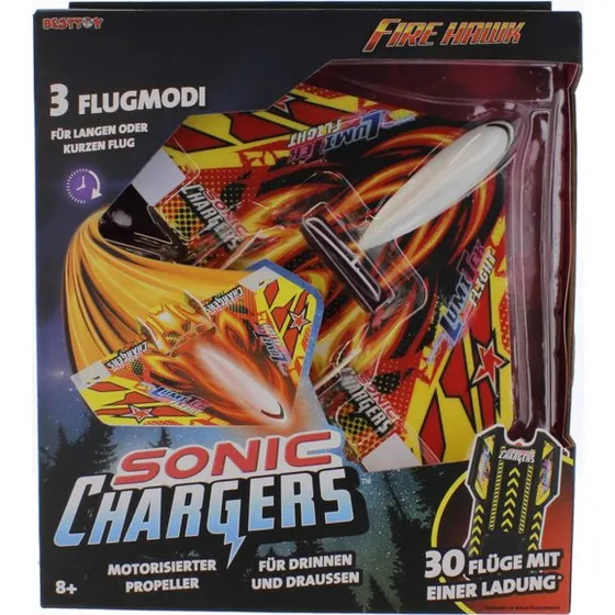 Besttoy Sonic Chargers Flugzeug, motorisiert, 3 Flugmodi