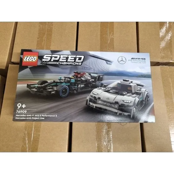 LEGO Speed Champions 76909 Mercedes-AMG F1 W12 E Performance & Project One
