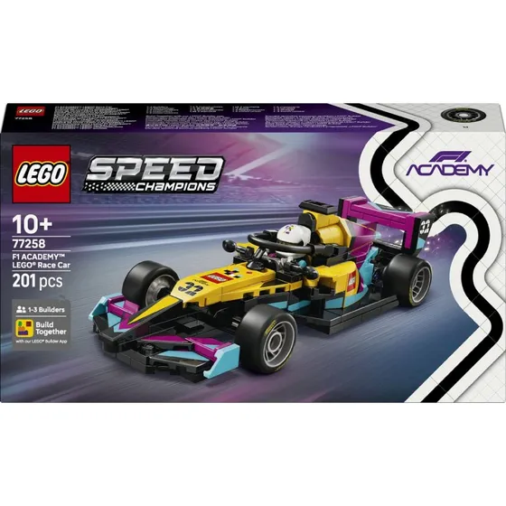 LEGO Speed Champions 77258 F1 ACADEMY Rennwagen
