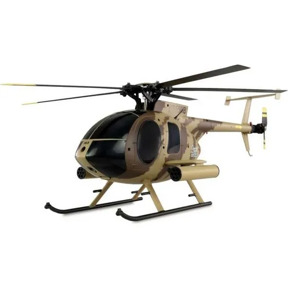 Amewi AFX MD500E Militär RC-Hubschrauber 325mm 4-Kanal brushless 6G RTF braun