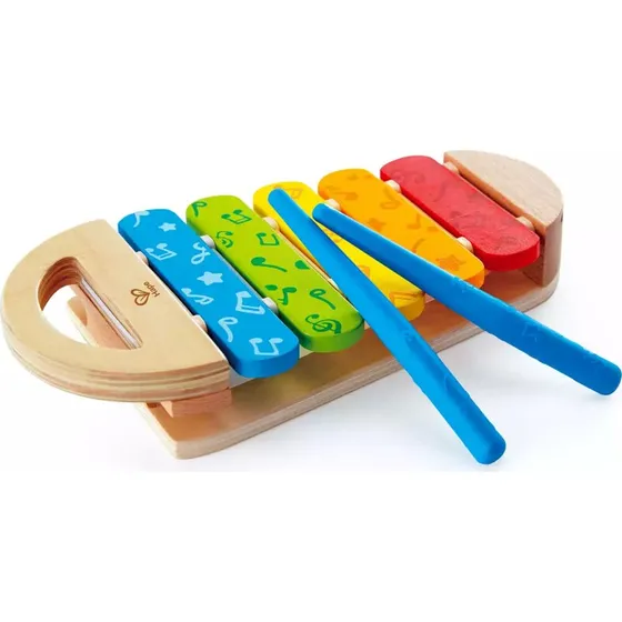 Hape E0606 Regenbogen-Xylophon Holz ab 12 Monate