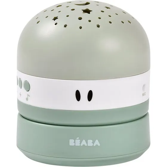 Beaba Pixie Sternenprojektor Sage Grün mit Schrei-Sensor