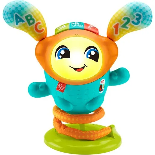 Fisher-Price DJ Hüpfi - Interaktives Musikspielzeug ab 9 Monaten