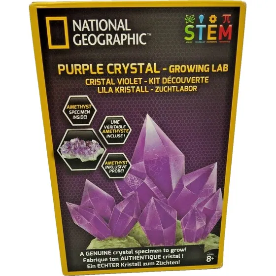 National Geographic Lila Kristall Zuchtlabor