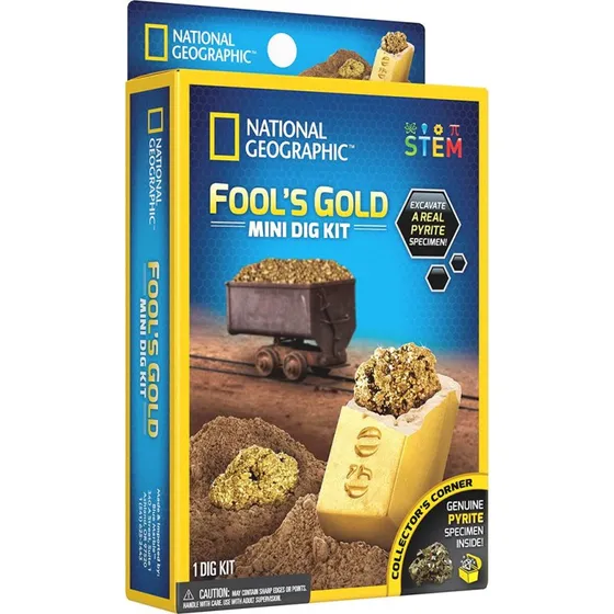 National Geographic Fool's Gold Mini-Ausgrabungsset (Elbrus)