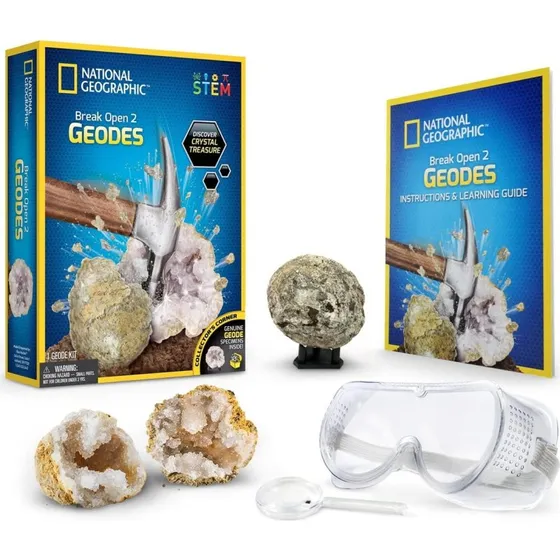 National Geographic Break Open 2 Geodes (EN,FR,DE,IT)