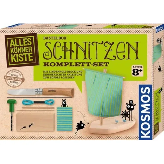 Kosmos Schnitzen Bastelbox Komplett-Set