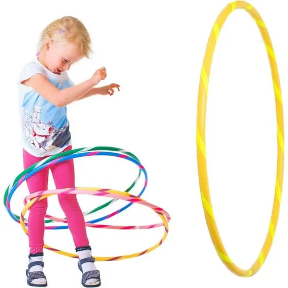 Bunter Kinder Hula Hoop 60/70/80 cm für kleine Profis