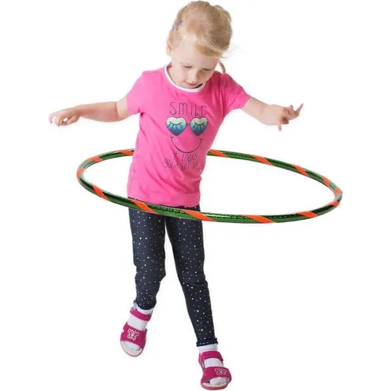Hula Hoop Kids 70 cm Grün-Orange