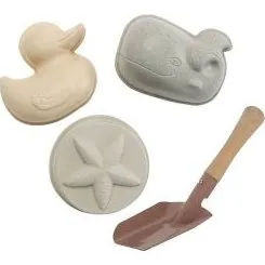 HEVEA Sandformen-Set mit Entenmotiv