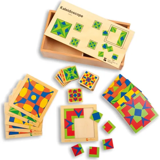 Kaleidoskop Legespiel aus Holz, ab 4 Jahren