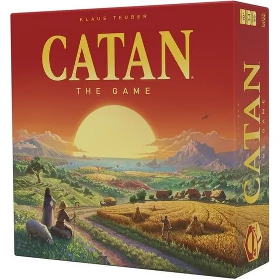 Catan 6. Edition – Strategie-Brettspiel für 3-4 Spieler ab 10 Jahren
