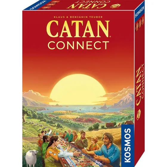 Catan Connect - Strategiespiel für 4-6 Spieler