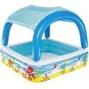 Bestway Beach Buddy™ Spielbecken mit Vordach 140x140x114 cm