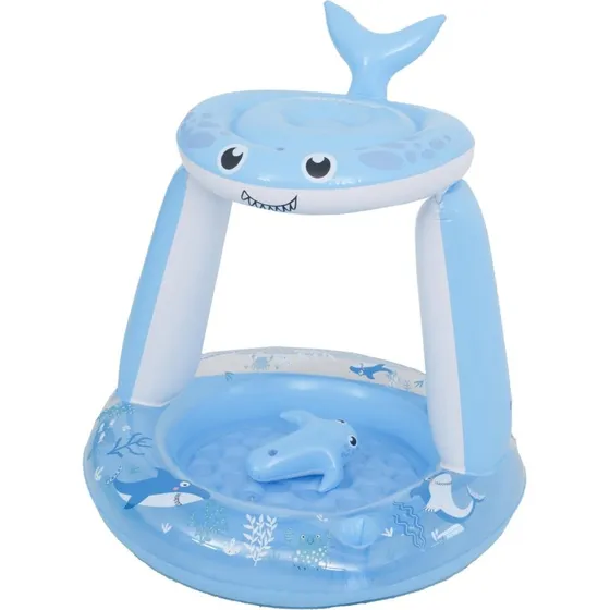 SunClub Hai-Babypool 95x102cm mit Sonnendach