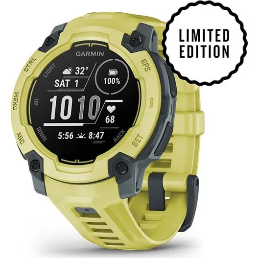 Garmin Instinct E 45 mm Sportuhr Electric Lime