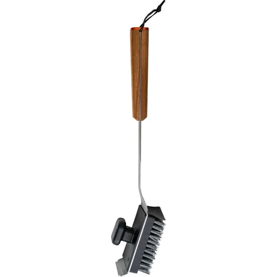 Traeger Grillbürste Nylonborsten Teakholzgriff 40 cm