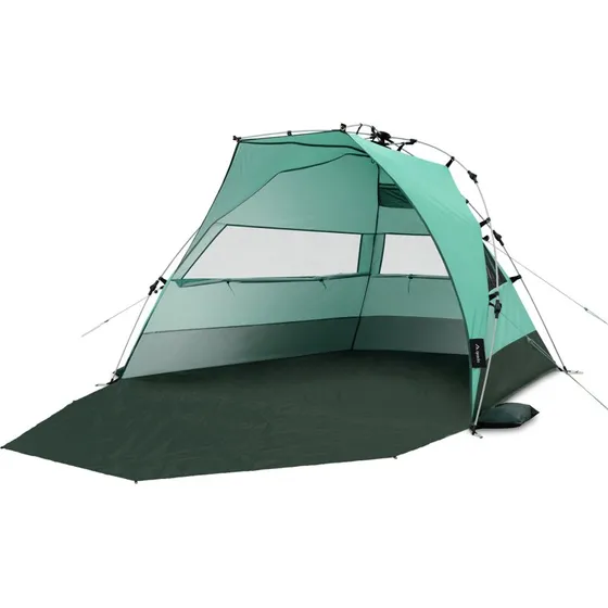 qeedo Quick Bay Pro Strandmuschel XL Sandgrey
