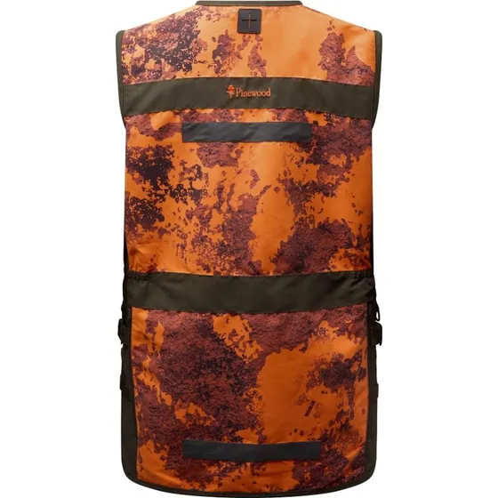 Pinewood Furudal Hunter Pro 2.0 Damenweste Camou Strata Blaze/Moss Green